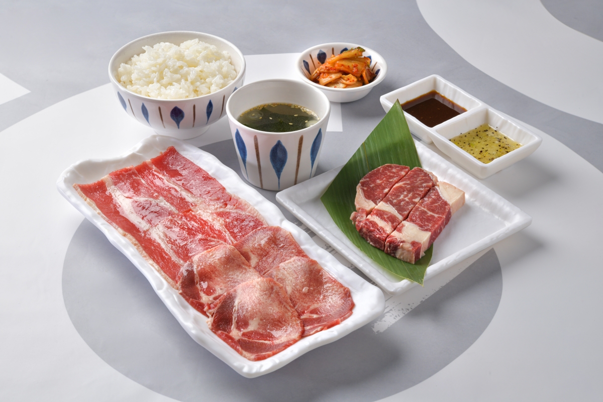 Yakiniku-GO Set (Half Steak)