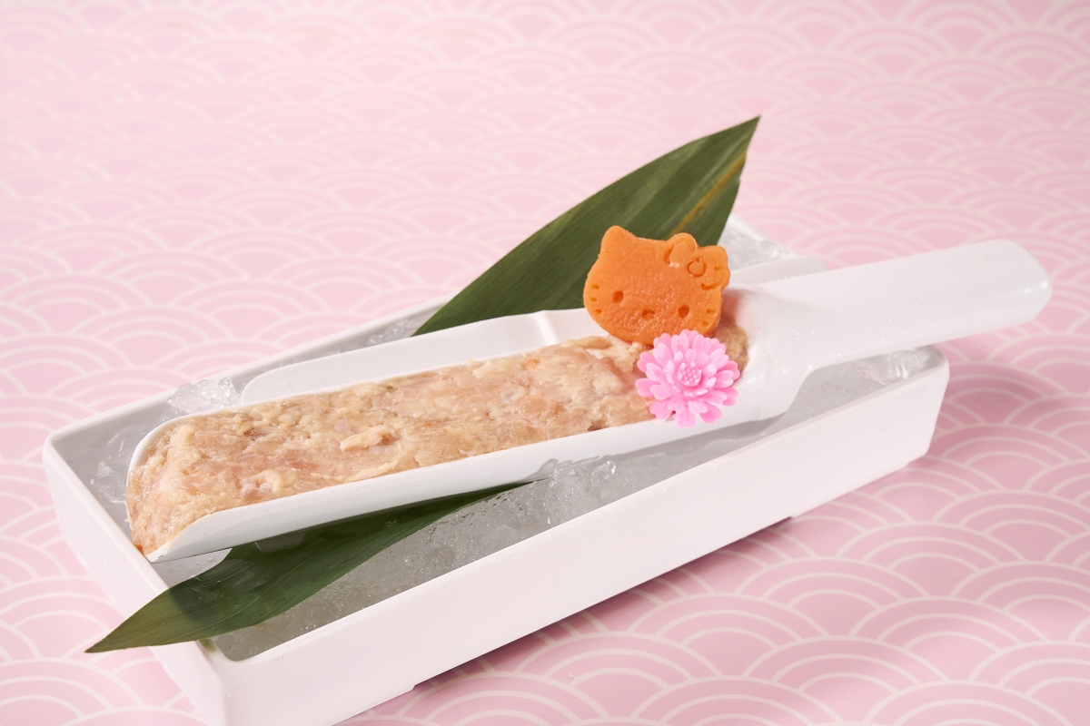 Hello Kitty mini shabu shabu cafe kumoya singapore chicken_paste