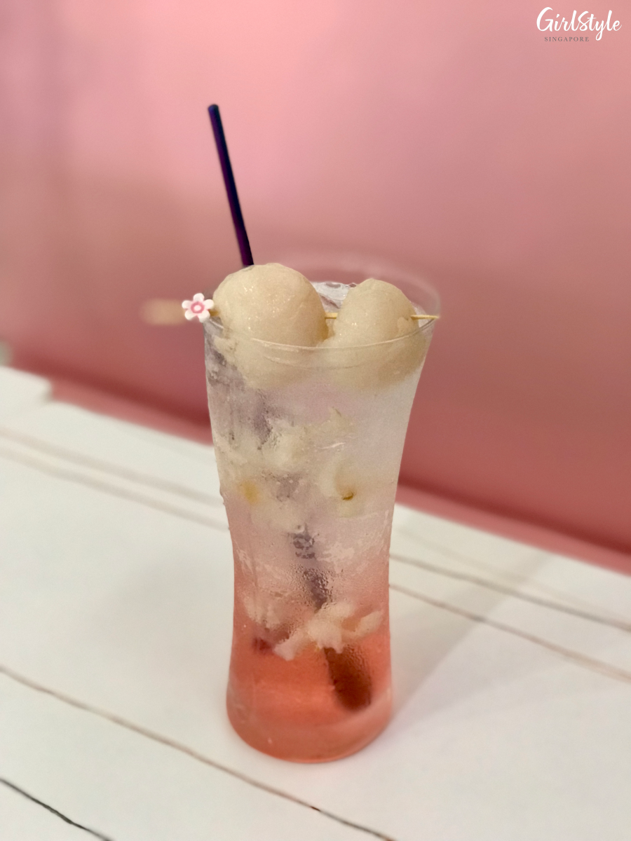 sakura lychee fizz lalaland cafe sembawang shopping centre singapore