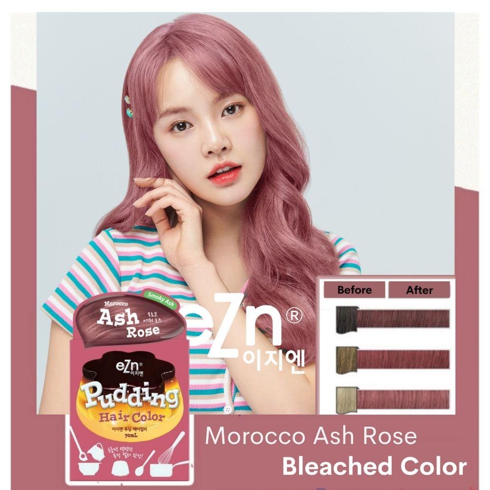 eZn Shaking Pudding Hair Color Ash Rose