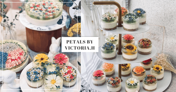 New Pink Patisserie At Queenstown Has Pretty Floral Jelly Cheesecakes That Look Like Works Of Art