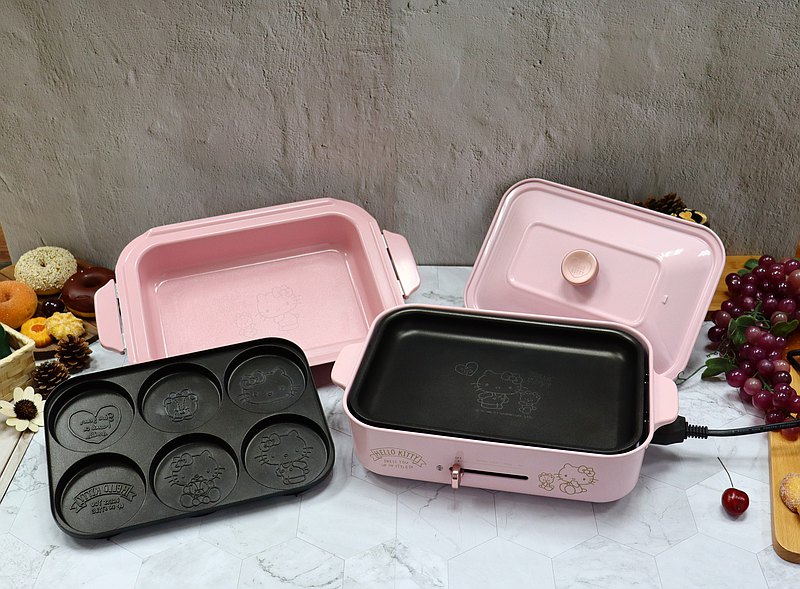 hello kitty multi funtional cooking pot pancakes soup frying pan singapore