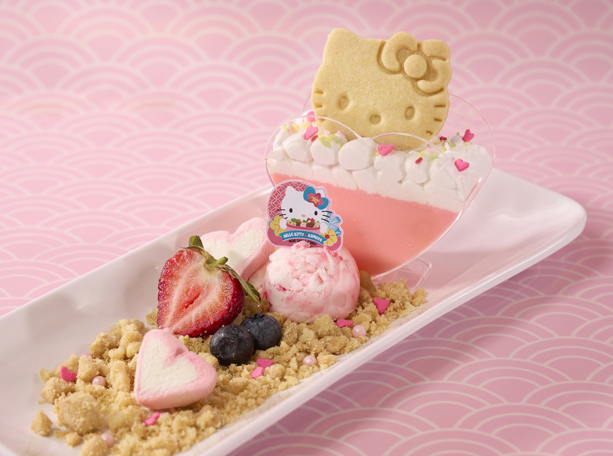 Hello Kitty Mini Shabu Shabu Pop-Up Cafe singapore strawberry_pudding