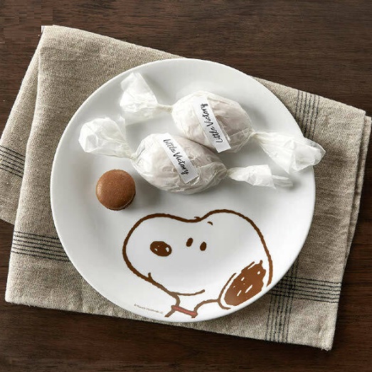 Corelle x Snoopy round plate