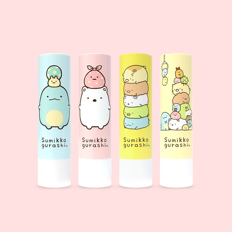 Sumikko Gurashi San-X lip balms