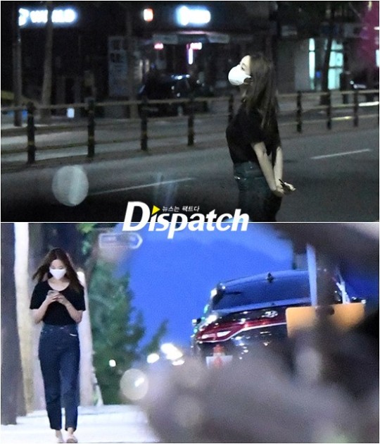 Yeonwoo and Lee Min Ho photos by Dispatch