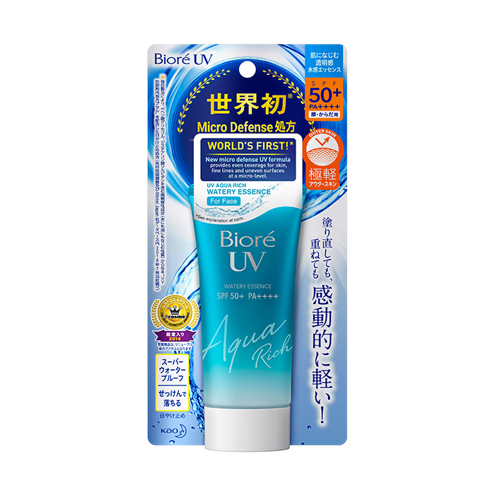 Skincare Oily Skin_Biore UV Aqua Rich Watery Essence SPF 50+ PA++++