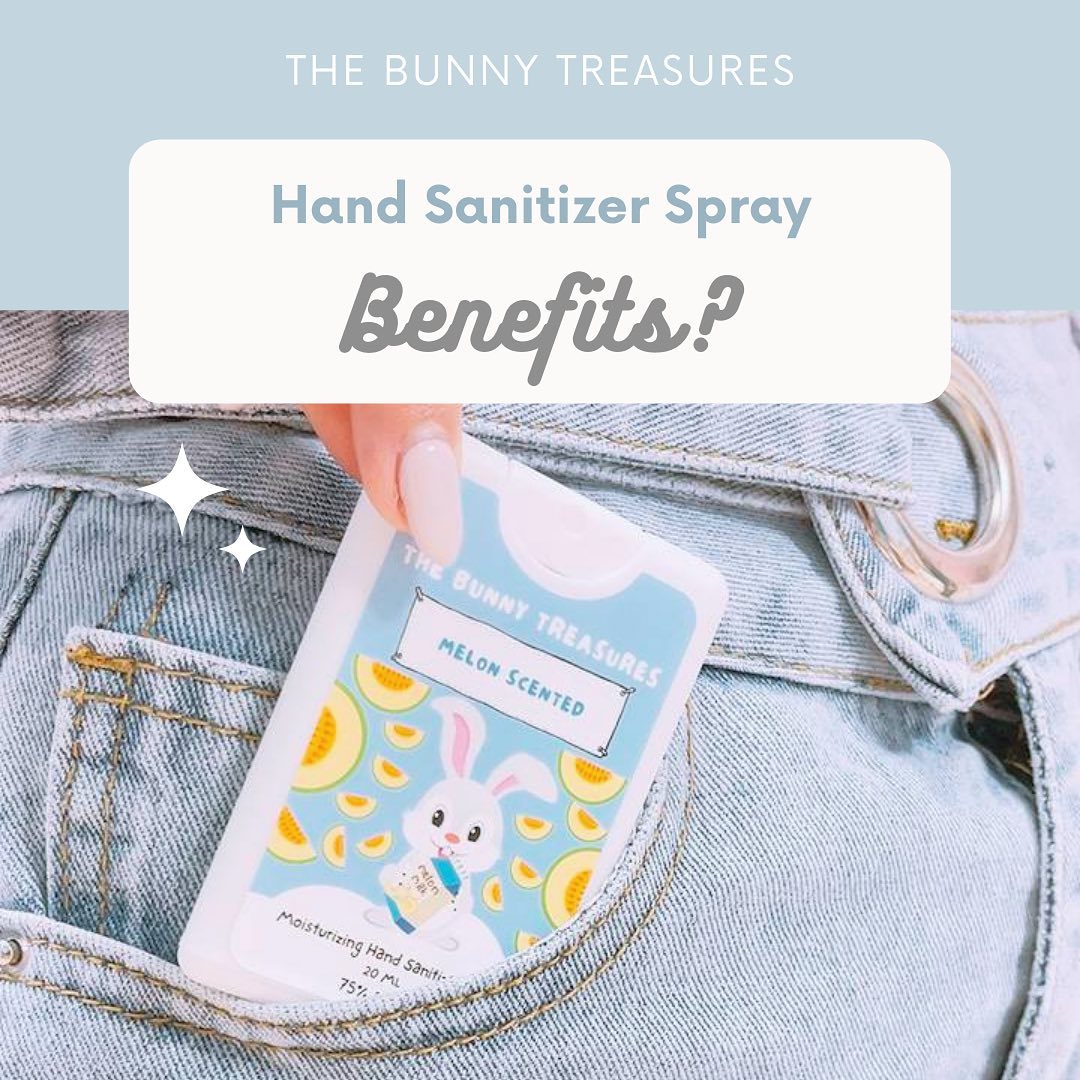 The Bunny Treasures singapore benefits of the hand sanitiser