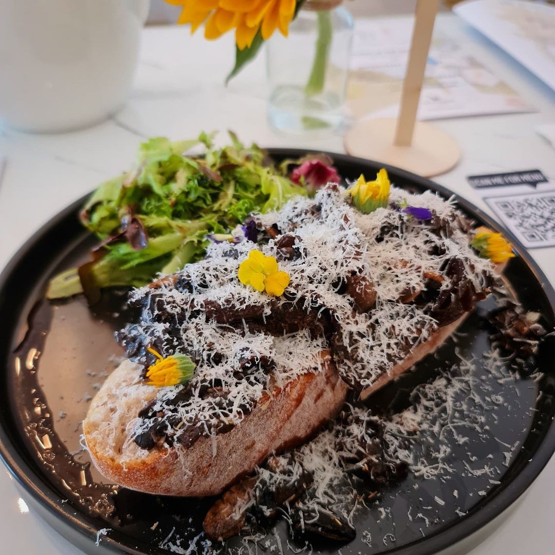 baked salmon at The Secret Patio duxton hill singapore
