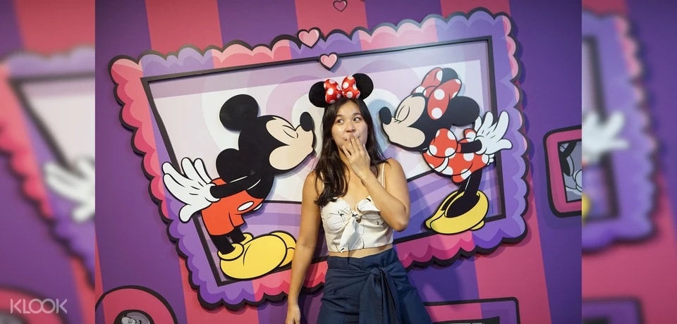 Pop-up Disney! A Mickey Celebration Singapore Mickey & Minnie Romance section