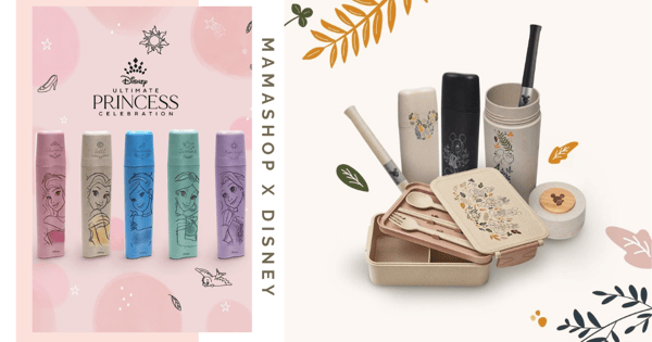 New Disney-Themed Eco-Products By Homegrown Brand Ft. Princess Mugs, Straws & Mickey Mouse Lunchbox