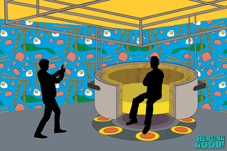 Slurping Good! cup noodle exhibition Singapore