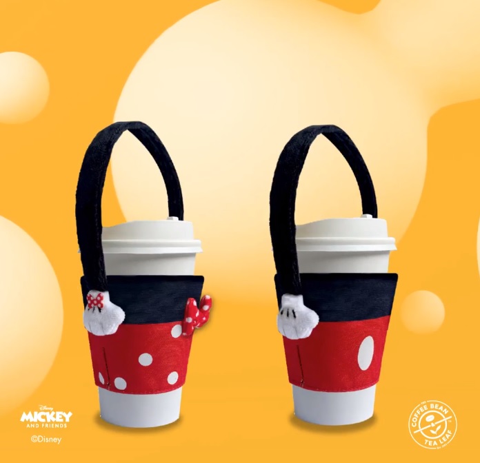 Mickey Minnie cup holder Coffee Bean Singapore