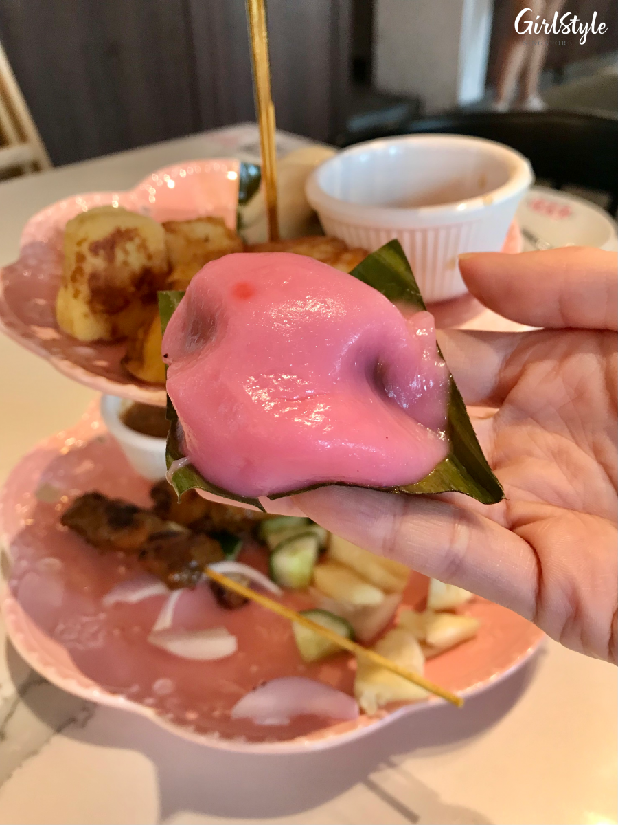 yibua hainanese steamed glutinous rice dumpling at The Hainan Story singapore high tea set