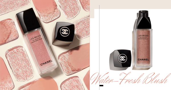 New Chanel Water-Fresh Blush: Sheer & Ultra-Lightweight Formula For A Natural Flushed Look