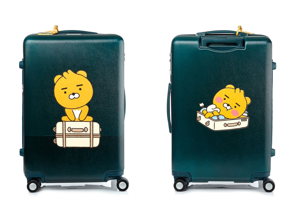 Samsonite KAKAO FRIENDS Luggage Ft. Apeach & Ryan In Singapore 