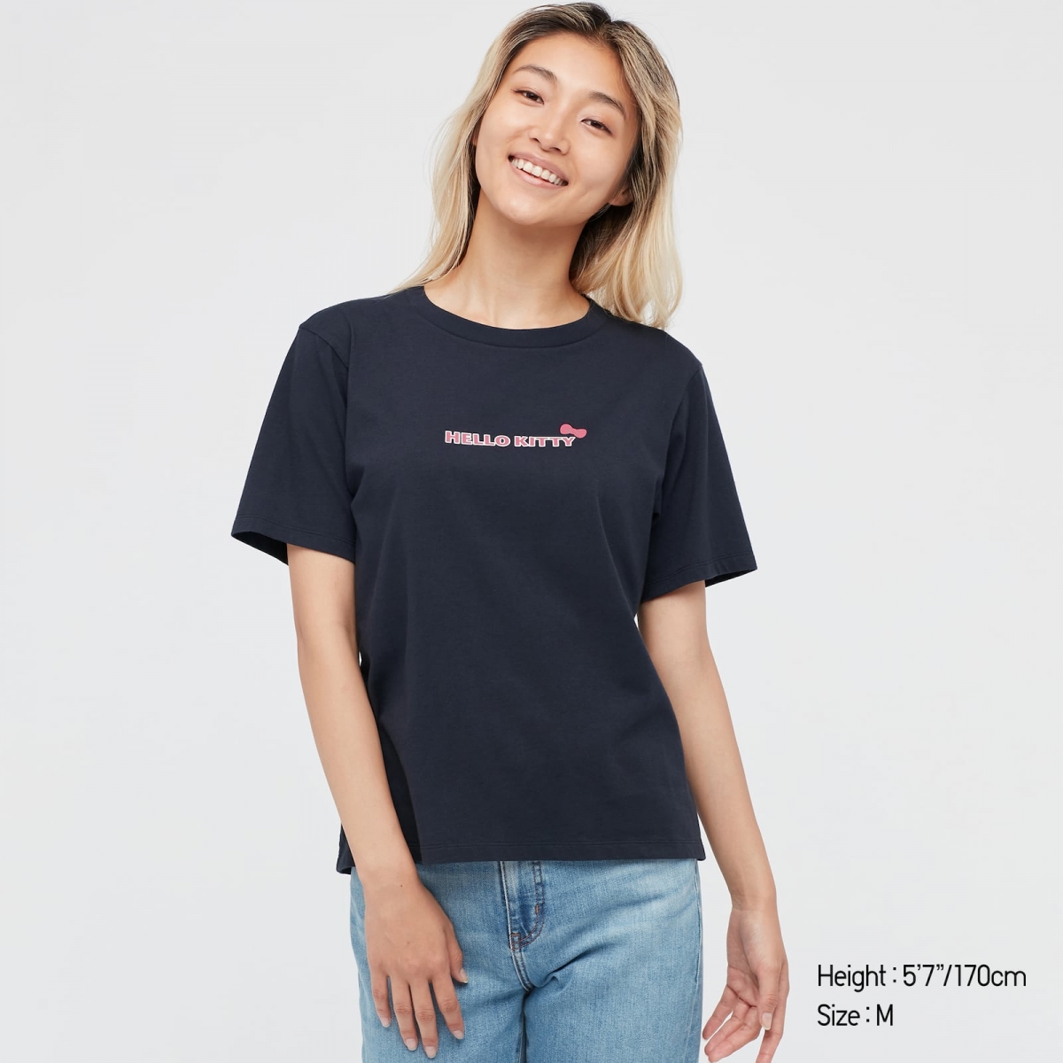 black hello kitty tshirt front uniqlo singapore sanrio characters ut collection