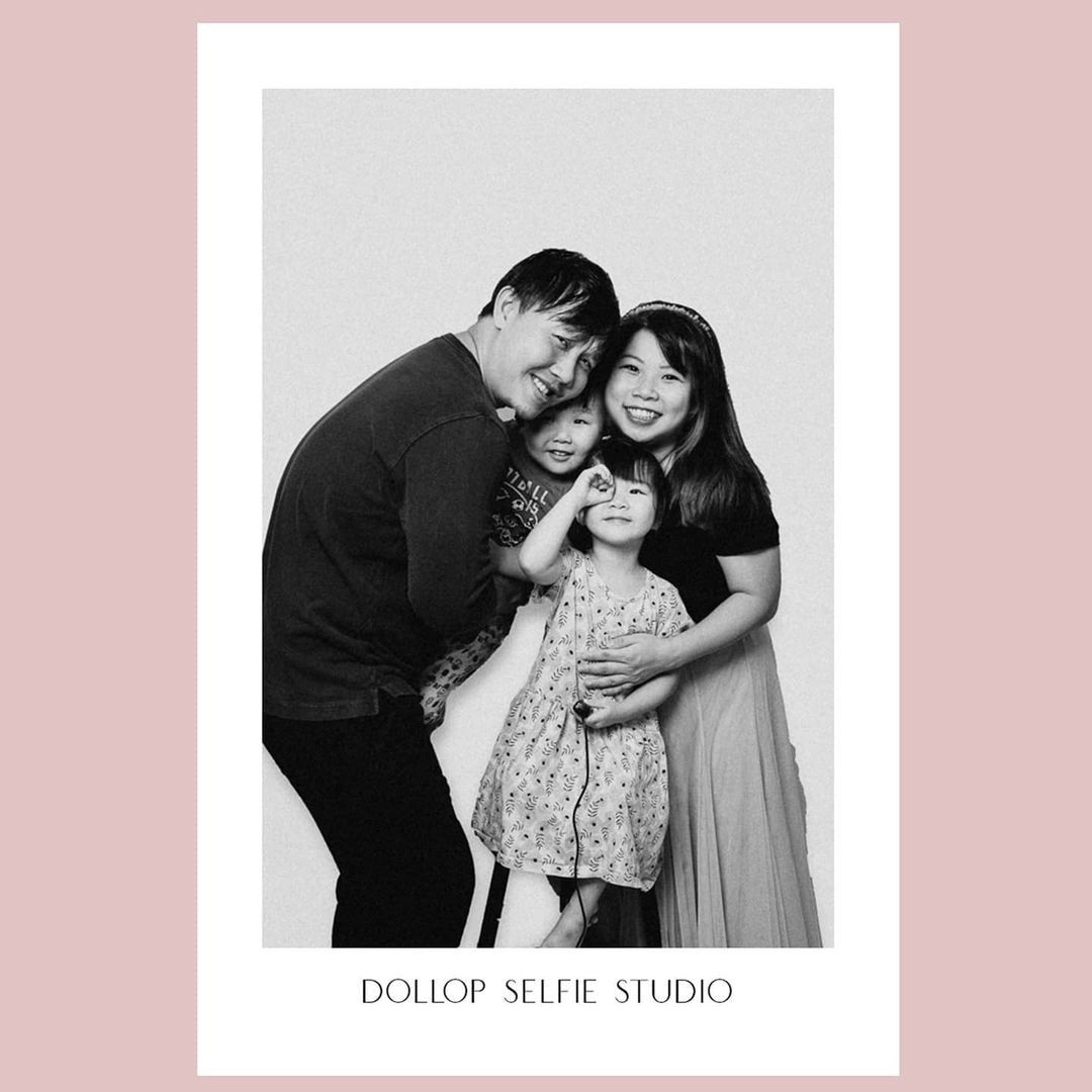 Dollop Automat Self Studio family portrait