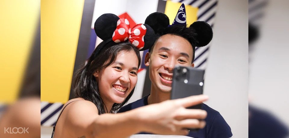 mickey and minnie mouse ear headbands