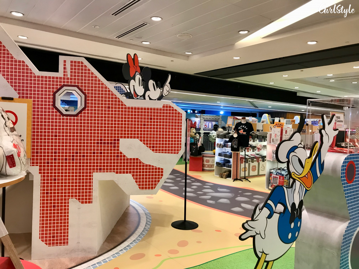 Dragon playground display at Pop Up Disney Exhibition in Singapore
