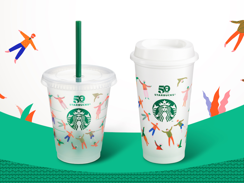 starbucks singapore free limited edition reusable cold cup and tumbler