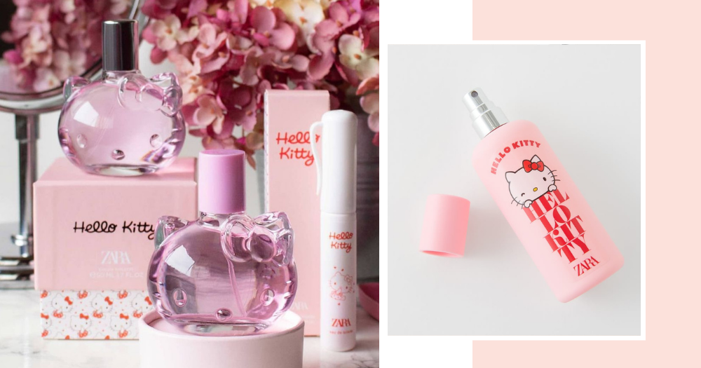 ZARA Singapore X Hello Kitty Perfumes Come In Floral Fruity Scents