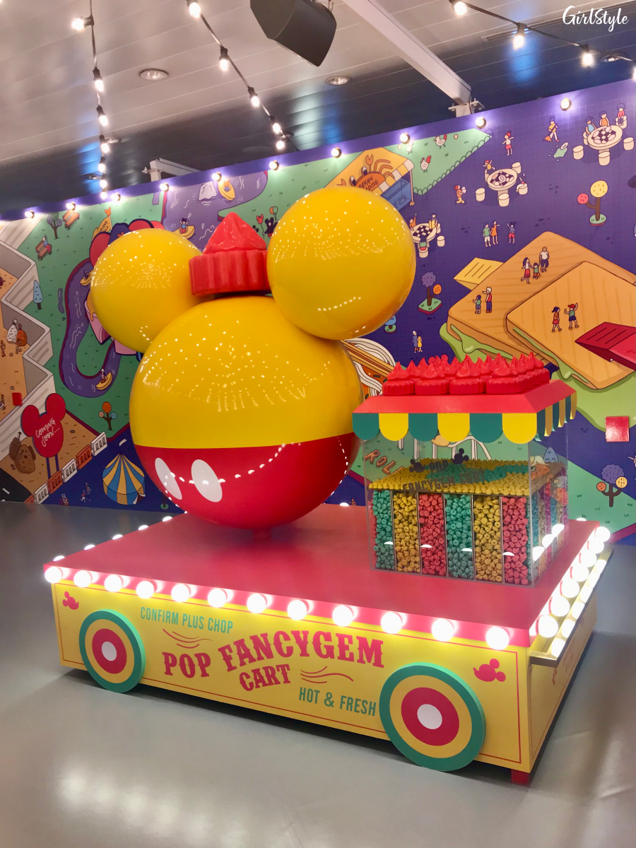 Mickey Loves Singapore zone at Pop Up Disney Exhibition in Singapore