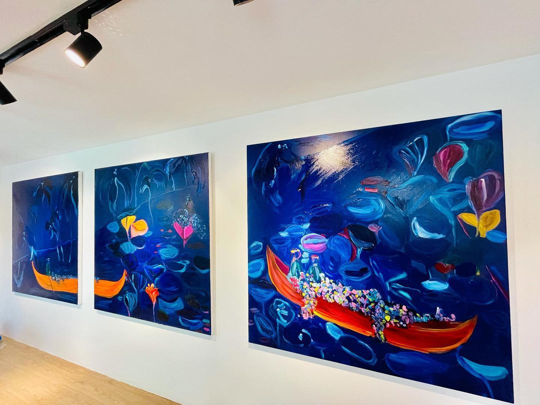 Petals Fall Now and Then Chloe Manasseh Singapore