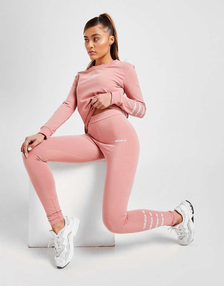 adidas Originals Repeat Linear Leggings pink singapore
