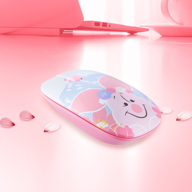 infothink piglet sakura series pink computer mouse singapore