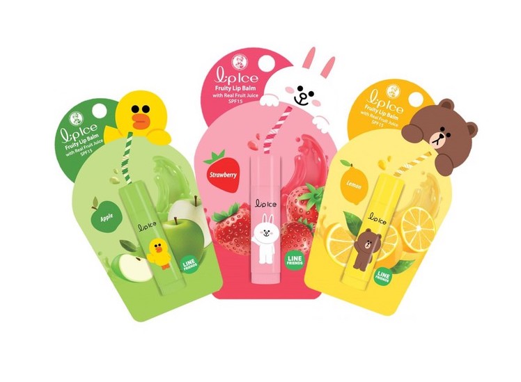 Mentholatum x LINE LipIce Fruity Lip Balm