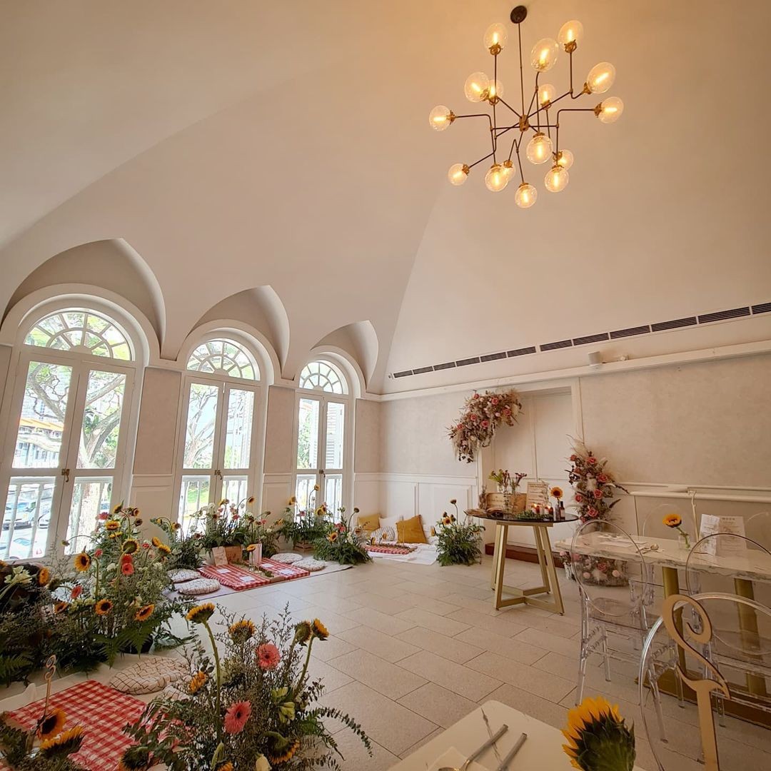 indoor picnic at The Secret Patio duxton hill singapore
