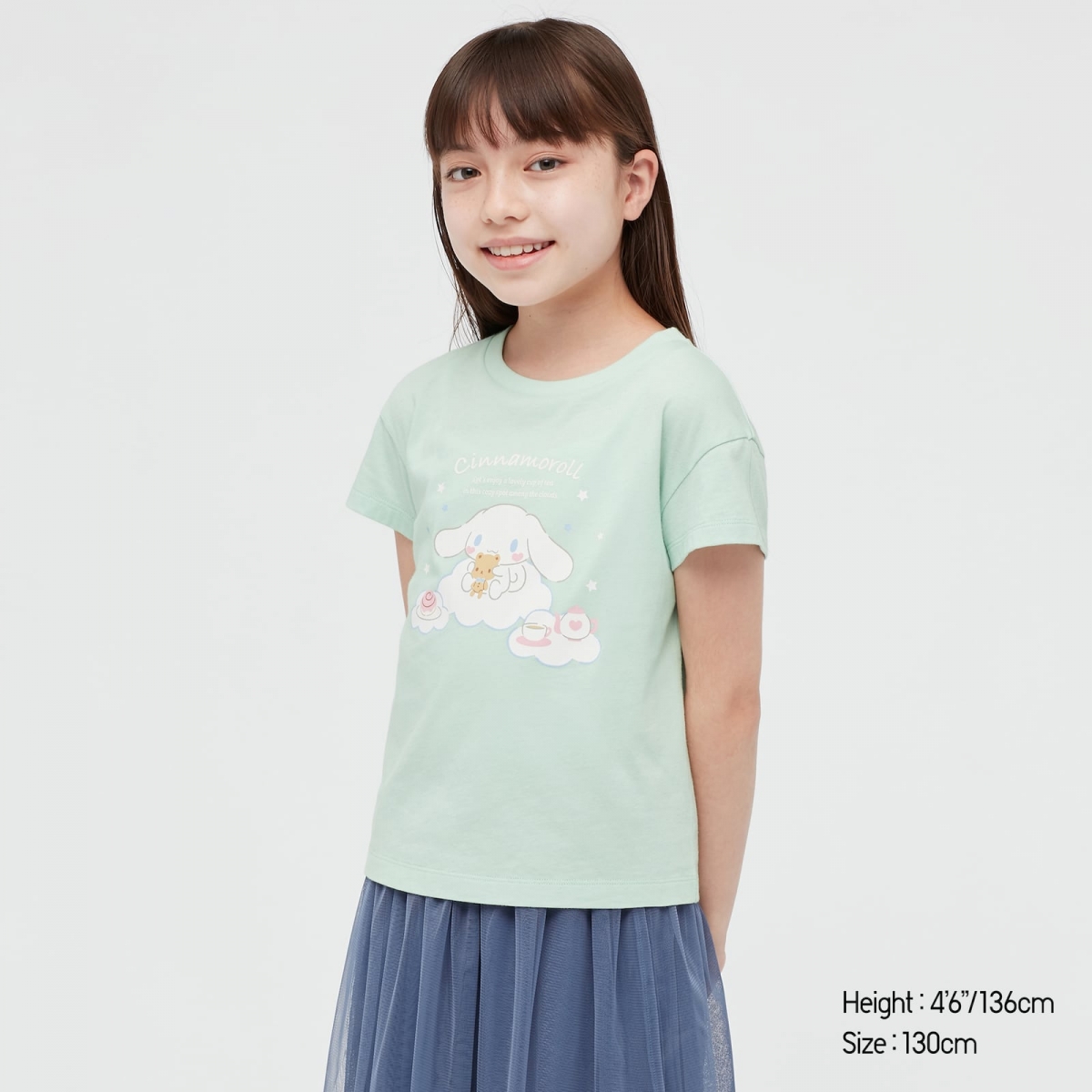 green kids tshirt cinnamoroll uniqlo singapore sanrio characters ut collection