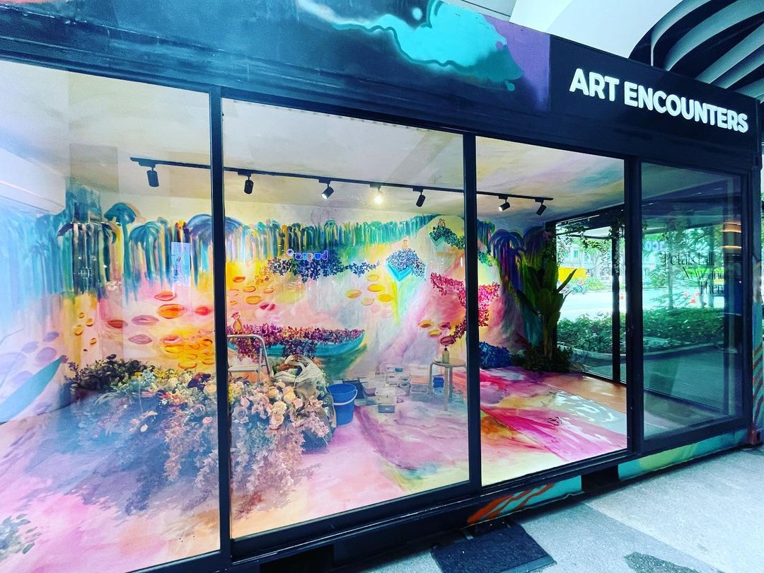 Petals Fall Now and Then Chloe Manasseh Singapore