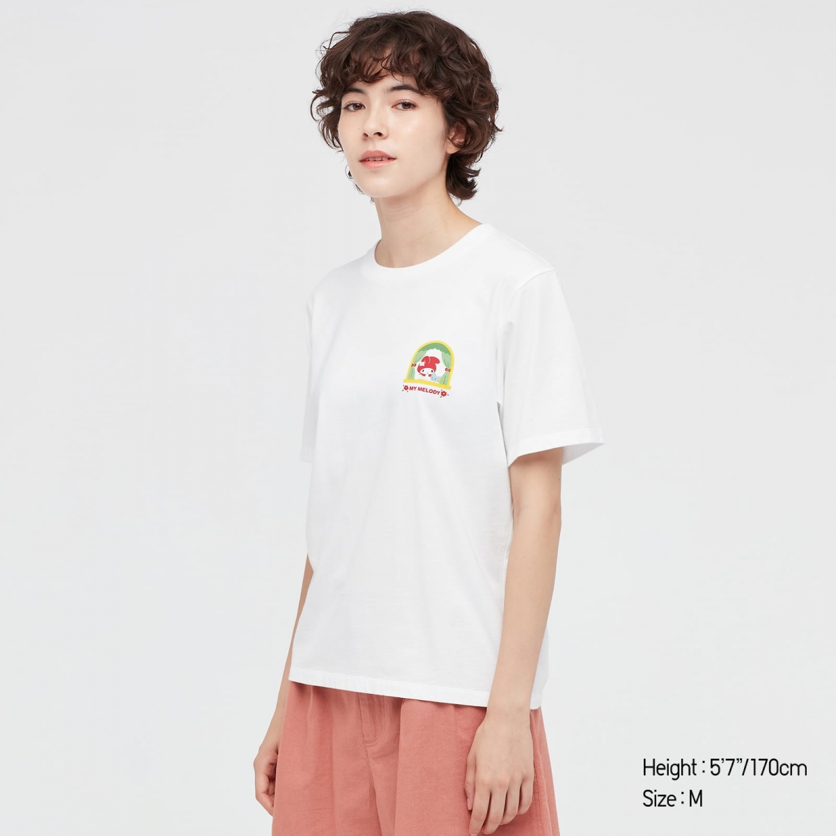 front of white hello kitty womens tshirt uniqlo singapore sanrio characters ut collection