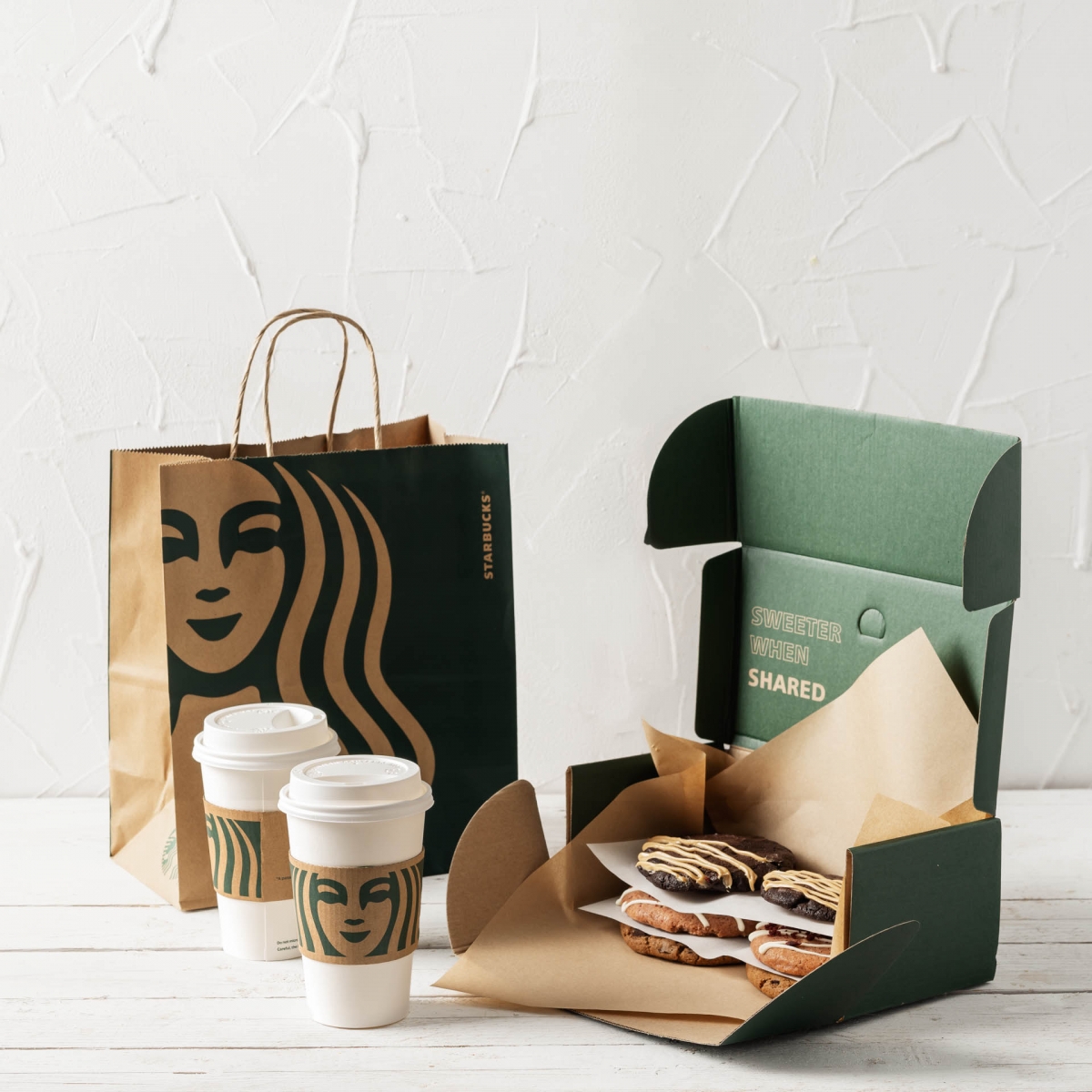 Starbucks Dessert Boxes cookie box 2021