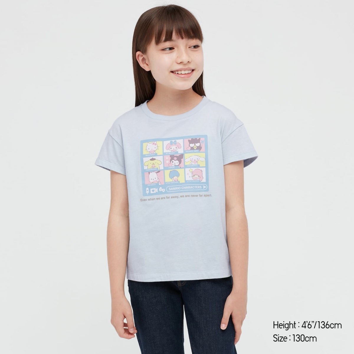 kids tshirt in blue uniqlo singapore sanrio characters ut collection