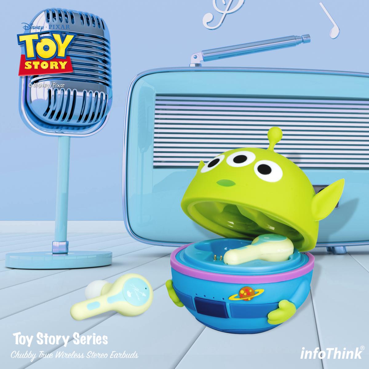 infoThink Toy Story Series True Wireless ball shaped alien