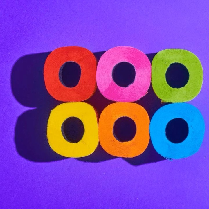 Renova rainbow toilet paper Singapore