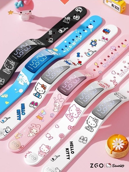 Sanrio-themed fitness trackers