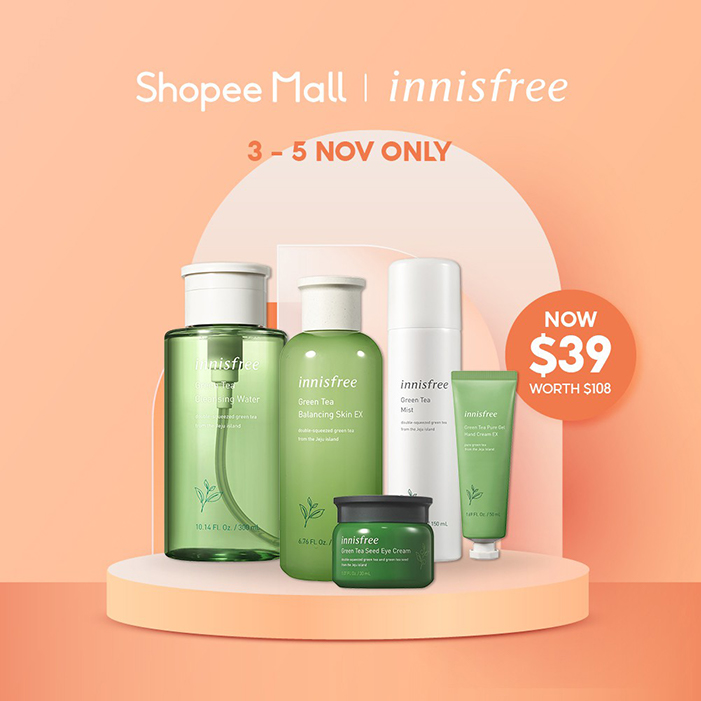Shopee 11.11 Beauty Sale_innisfree Brand Box B