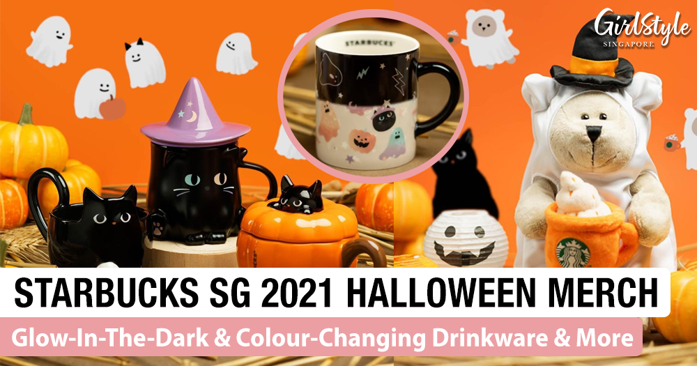 Starbucks SG's Halloween 2021 Merch Has Glow-In-The-Dark Cups