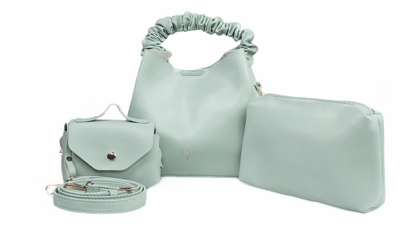 THEGREYSPACE.CO Damien Bucket Bag_mint green