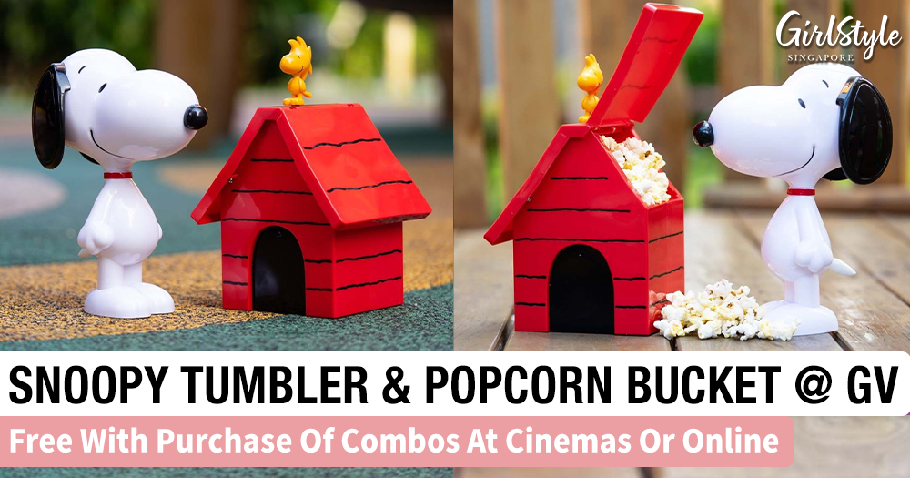 Golden Village Snoopy Popcorn Bucket Tumbler In Singapore Is Free With Combo Purchase Girlstyle Singapore Golden Village Snoopy Popcorn Bucket Tumbler In Singapore Is Free With Combo Purchase Girlstyle Singapore