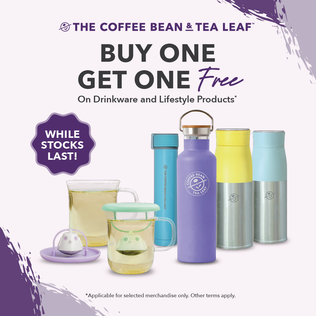 The Coffee Bean & Tea Leaf_1-for-1 drinkware promo