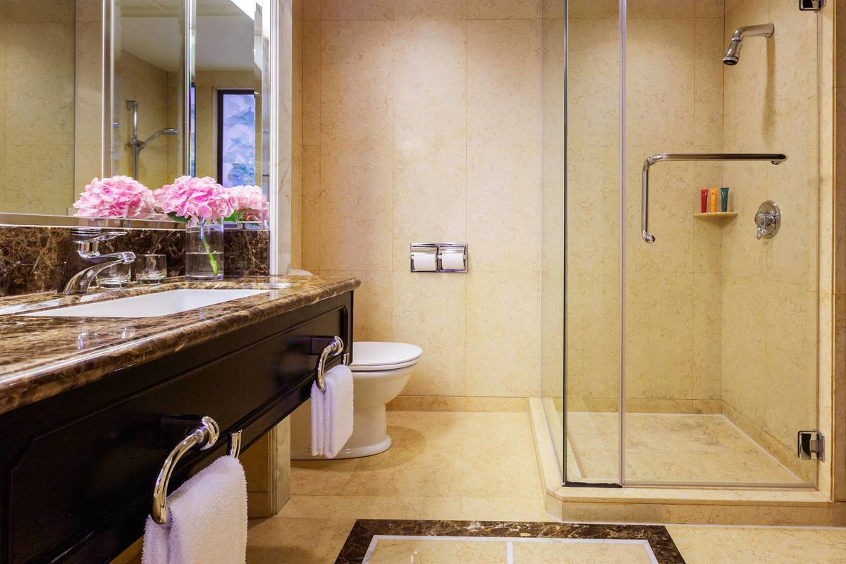 MANDARIN ORCHARD SINGAPORE Deluxe Room bathroom