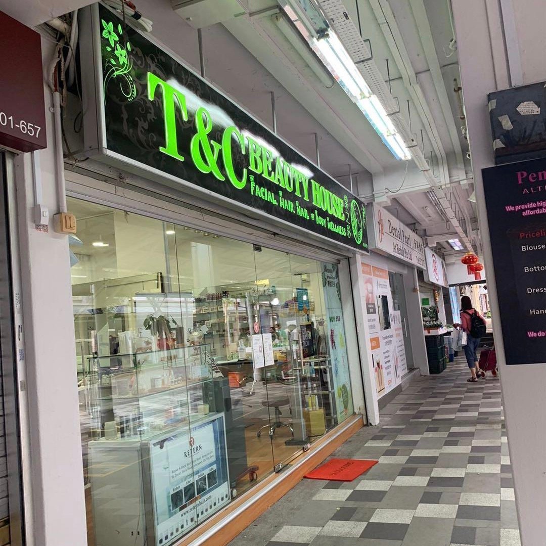 T&C Beauty House bedok singapore level 1 entrance
