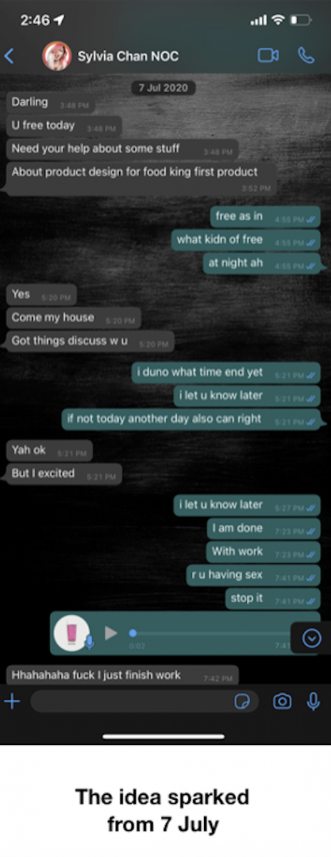NOC expose blog_conversation between Sylvia and edmond ng for chilli venture