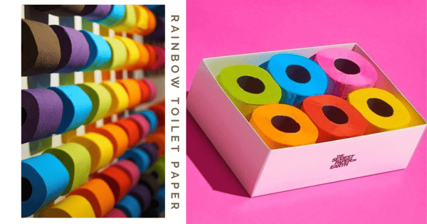 Local Store Sells Toilet Paper In All Colours Of The Rainbow To Make Poopy Days A Little Brighter