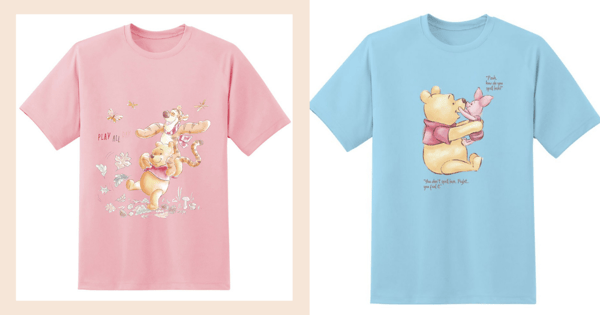 New Goldwood Winnie-The-Pooh T-Shirt Collection In Singapore Features Heartwarming Friendship Moments